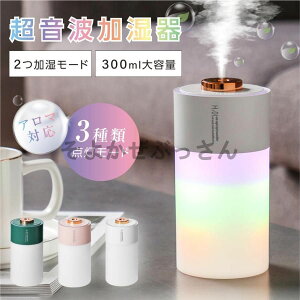 g  ItBX ^ A} ԘA 2[h LEDCg É ~j y USB ^N 300ml ȃGl ^