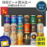 【エントリーでP7倍】 父の日カード有★ 父の日 父の日ギフト2026 ビール 飲み比べ お中元 夏ギフト 国産…