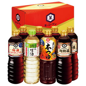 お中元 夏ギフト 醤油 調味料 キッコーマン食品 特選丸大豆しょうゆバラエティギフト 型番:KTM-50 御中元 中元 2026 送料無料 夏 贈答用 詰め合わせ お取り寄せ 中元ギフト 人気 高級 上司 友人 親戚 家族 両親 同僚 内祝い お祝い