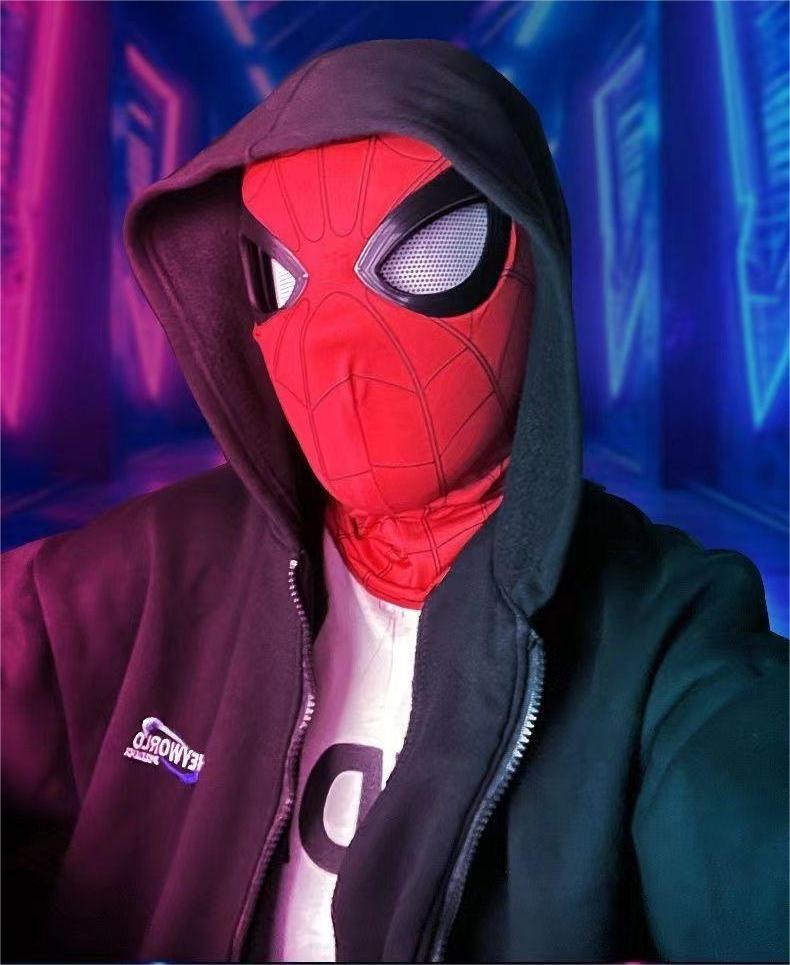 【Spider-Man Mask！可動式目！】スパイダーマン マスク コスチューム 子供用 大人用 コスプレ ハロウィン Holloween 仮装  コスチューム 衣装 ヒーロー アメコミ cosplay ハロウィン ギフトボックス付き | イナイナストア