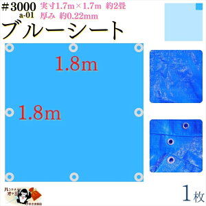 y u[V[g  h #3000 1.8×1.8 m 1 z  1.7×1.7m  0.22mm L  2 ގ PE |G` J[ u[  A~ ng t Ԋu 90cm×8