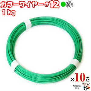 rj[핢j J[C[ color@wire 핢 rj ΐj O[F^[pbNI j rj[핢 DIYj J[C[ O[ 12 a 2.6 mm  36m 1kg×10 rj[