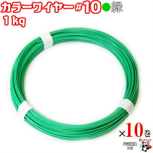 rj[핢j J[C[ color@wire 핢 rj ΐj O[F^[pbNI j rj[핢 DIYj J[C[ O[ 10 a 3.2 mm  24m 1kg×10 rj[