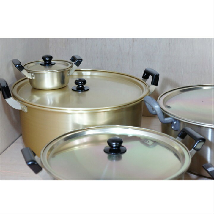 楽天市場】防災用アルミ両手鍋 アウトドア カレー 芋煮 キャンプ 防災 