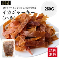 いかジャーキー(ハネ) 260g 送料無料 不揃い 訳あり イカ 大容量 おつまみ 業務用サイズ 珍味 不二屋