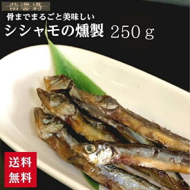 シシャモ の燻製(得用) 250g 珍味 旨味凝縮 おつまみ カラフト ししゃも 大容量 酒の肴 不二屋