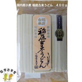 稲庭うどん 国内産小麦 稲庭古来うどん 400g 秋田 日本三大うどん 伝統製法 手作り 名産品 ふるさと納税 返礼品 1，000円 ポッキリ 国産 麺 うどん 乾麺 ギフト 中元 歳暮