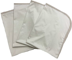 防水シーツ ベビーサイズ 45×60cm 4枚セット フラットタイプ 抗菌防臭 おねしょシーツ 介護 ベビー ペット