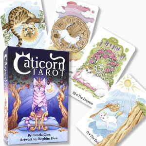 LeBR[ ^bg Caticorn Tarot ^bg肢 {t Ki ^bgJ[h 78