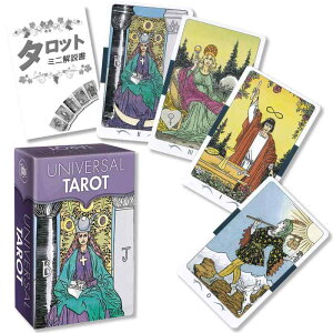 jo[T ^bg ~j Universal Tarot Mini ^bg肢 {t Ki ^bgJ[h 78
