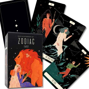 ]fBAbN ^bg Zodiac Tarot Deck  Book Set ^bg肢 {t Ki ^bgJ[h 78