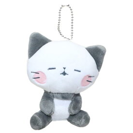 もちもちぱんだ[マスコット]ぬいぐるみキーホルダー/ねこぱん