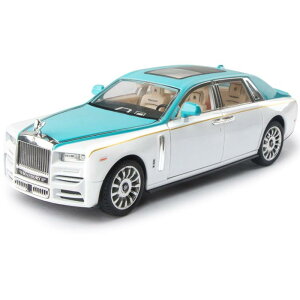 Toy Car Rolls-Royce 1/24 �u���[ �t�@���g�� ���� �R���N�e�B�u�� �_�C�L���X�g �ԗ����f�� ���ƌ��t��