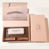 pussé プッセ 美眉スタンプ【ふんわりアーチ】簡単押すだけ 自然でキレイ 汗や水に強く落ちにくい 眉毛…