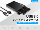 【UASP対応/SATAIII】Inateck 2.5インチ HDD SSD 外付け ドライブケース USB 3.0 2.5インチドライブケース 9.5mm/7mm SATAIII/II/I SATA hddケース 高速 クローン SATA3.0 自動スリーブ機能 LEDインジケータ 高速データ転送 SSDケース 簡単バックアップキット 外付けHDD