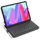 併用可！400円店舗クーポン+300円お買い物マラソンクーポン[超軽量 超薄]Inateck iPadキーボードケース Bluetooth iPad A16 第11世代 iPad 第10世代 iPad Air 7 2025 M3 iPad air 第6世代 2024 M2 iPad Air 5 4 iPad Pro 10.9 11インチ ワイヤレス ペンホルダー 技適 耐衝撃