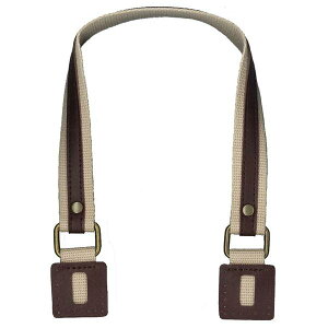 バッグ持ち手 約44cm 2本手 YAT-4314 《 幅約2cm アクリルテープ 合成皮革 手さげタイプ持ち手 INAZUMA 持ち手 バッグハンドル 鞄 手芸 ハンドメイド