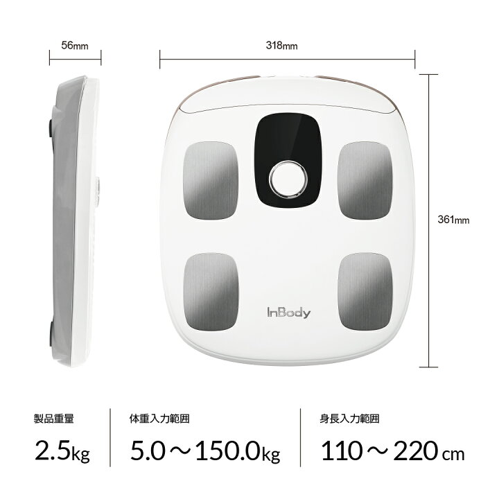 楽天市場】インボディInBody InBody Dial 体組成計 公式 年齢・性別 