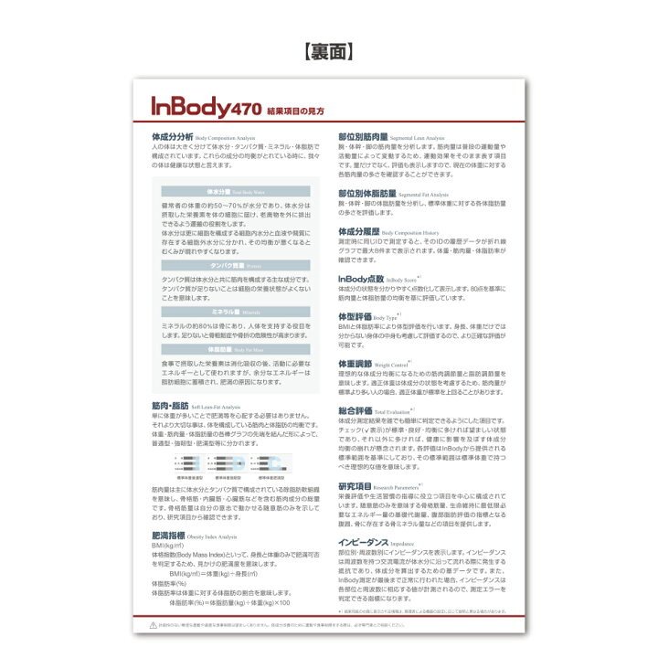 楽天市場】InBody470専用結果用紙 1,000枚入り インボディ 消耗品 