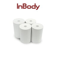 InBodyサーマルプリンター専用　ロールペーパー 4巻入 インボディ 消耗品