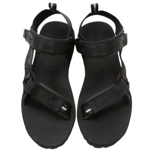 �y�A���h�����_�[ �i�C�����W���K�[�h�e�[�v�T���_���z and wander �A���h�����_�[ Ny JQ tape sandals black andwander-5745978250