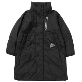 【スーパーセール SALE】 【アンドワンダー プリマロフトリップコート】 and wander アンドワンダー PRIMALOFT rip coat black andwander-5743281048