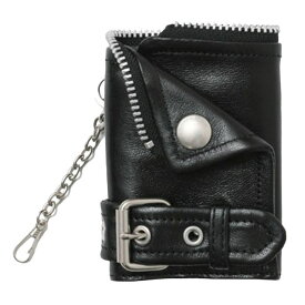 【ビューティフルピープル ライダースミニウォレット】【UNISEX】beautiful people ビューティフルピープル riders petit wallet black beautifulpeople-1000511908