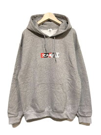 【SALE セール】【送料込み価格】【SLANTED ロゴパーカー】SLANTED スランテッド / BOXLOGO HOODIE (GRAY) [SLANTED-SLD180110]