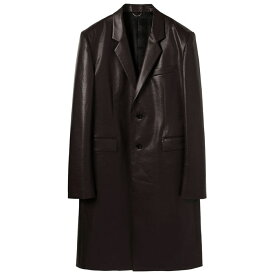 【SALE セール】 【ジョンローレンスサリバン ヴィーガンレザーコート】JOHN LAWRENCE SULLIVAN ジョンローレンスサリバン Vegan leather single coat black JLS-1B003-0223-16