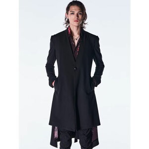 �y�L�����E�L�����E �m�[�J���[�t���A�W���P�b�g�zkiryuyrik �L�����E�L�����E Mockroady No Collar Flare Jacket black kiryuyrik-KW-HJ27-301