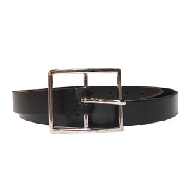 【LITTLEBIG レザーナローベルト】 LITTLEBIG リトルビッグ Narrow Leather Belt black LITTLEBIG-LB233-AC06