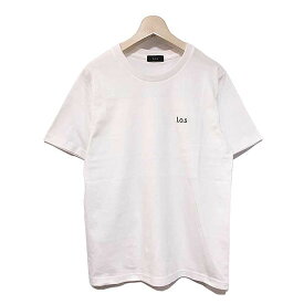 【スーパーセール SALE】 【ラス Tシャツ】 l.o.s ラス Embroidery logo Tee SS white los-CS21SS01