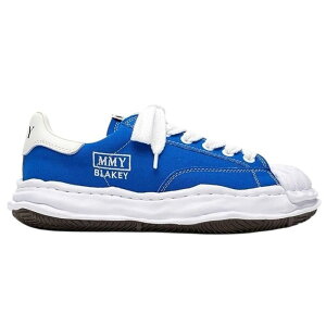�y�~�n�����X�q�� �X�j�[�J�[�zMaison MIHARAYASUHIRO �~�n�����X�q�� BLAKEY OG Sole Canvas Lowtop Sneaker cl blue MIHARAYASUHIRO-A08FW735