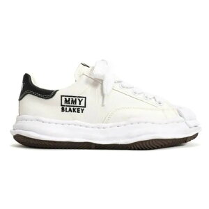 �y�~�n�����X�q�� �X�j�[�J�[�zMaison MIHARAYASUHIRO �~�n�����X�q�� BLAKEY OG Sole Canvas Lowtop Sneaker white MIHARAYASUHIRO-A08FW735