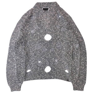 �ySALE �Z�[���z�yPHINGERIN �z�[���X�L�b�p�[�j�b�g�z PHINGERIN �t�B���K���� HOLE KNIT SKIPPER navy PHINGERIN-PD-251-KN-041