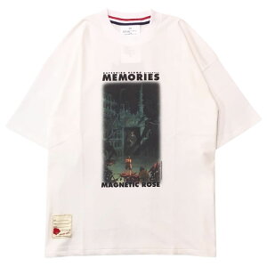 �y�Z���V�O ��F���m��iMEMORIES�R���{T�V���c�zSEVESKIG �Z���V�O MEMORIES MAGNETIC ROSE SSL Tee white SEVESKIG-CT-SV-NRS-1007