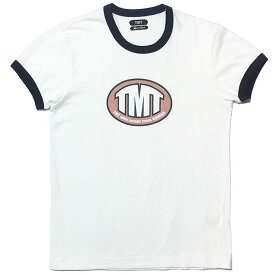 【SALE セール】 【TMT サークルロゴTシャツ】TMT SSL RAFI JERSEY CIRCLE LOGO off white tmt-TCS-S19IN02