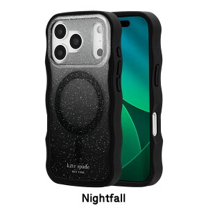 yK㗝Xz PCgXy[h iPhone Air iPhone17 17Pro 17ProMax X}zP[X Kate Spade Wavy MagSafe Case Jo[ uh v v}bNX ϏՌ ACtH   ubN sN 