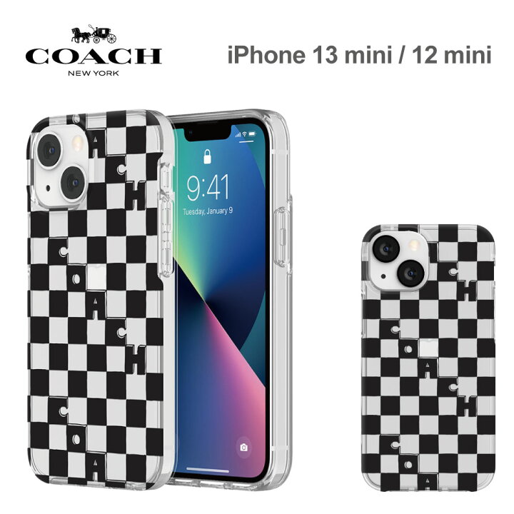 楽天市場 正規代理店 コーチ Iphone13 Mini Iphone12 Mini スマホケース 軽量 耐衝撃性 Coach Protective Case Iphone Iphoneケース アイフォン ブランド スマホ ケース スマートフォン スリム 薄型 お洒落 おしゃれ 女性 彼女 Incipio公式楽天市場店