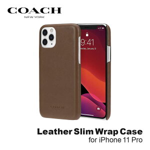 �y���K�㗝�X�z �R�[�` iPhone11 Pro �X�}�z�P�[�X ���U�[ COACH Leather Slim Wrap Case iPhone iPhone�P�[�X �A�C�t�H�� �u�����h �X�}�z �P�[�X �X�}�[�g�t�H�� �v �X���� ���^ ������ ������� ���� �ޏ�