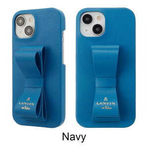 �y���K�㗝�X�z �����o�� �I�� �u���[ iPhone15 15Pro 15Plus �P�[�X LANVIN en Bleu SLIM WRAP CASE STAND & RING RIBBON �X�}�z�P�[�X �J�o�[ �u�����h �v�� ���{�� �A�C�t�H�� �u�����h ������� ���킢�� ���� 