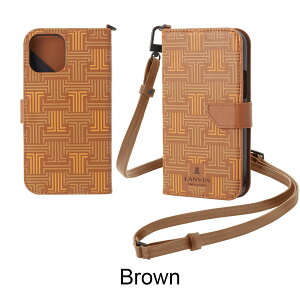 yK㗝Xz o RNV iPhone13 13mini 13pro 13promax P[X LANVIN COLLECTION Folio Case Signature with Neck Strap Y j X}zP[X uh v v}bNX ~j 蒠 蒠^ lb