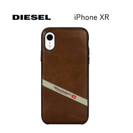 【送料無料】 iPhoneXR ケース スマホケース Leather Co-Mold Diagonal Logo Case レザー 本革 革 レザーケース 茶色 ブラウン iPhone iPhoneケース カバー シンプル 保護 耐衝撃