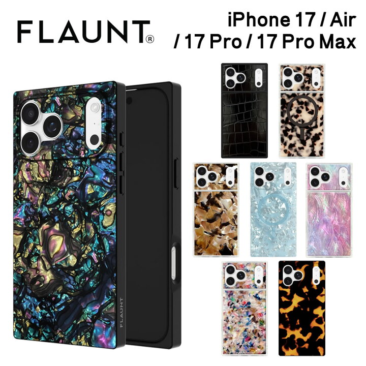 楽天市場】FLAUNT Square MagSafe Case for iPhone Air iPhone17 17Pro 