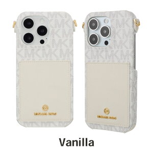 �}�C�P���R�[�X iPhone16 16Pro �P�[�X MICHAEL KORS - Wrap Case Pocket with Strap �X�}�z�P�[�X �u�����h �J�o�[ iPhone �A�C�t�H�� ��l ���� ���f�B�[�X