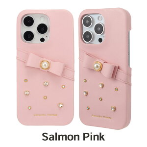 yK㗝Xz T}T^oT iPhone16 16Pro P[X rW[ { X}zP[X sN u[ Samantha Thavasa - Wrap Case with Bijou uh v  킢 i  Jo[ ACtH