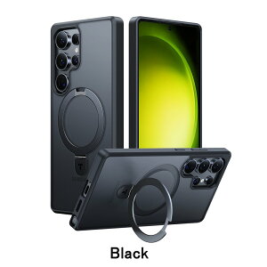 Torras - Ostand for Galaxy S25 Ultra P[X  NA  ϏՌ ی ČRMILKi OX^h ܂肽ݎMagSafeX^h