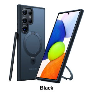 Torras - UPRO Ostand Galaxy S24 Ultra P[X MNV[ ubN NA   ϏՌ ی ČRMILKi OX^h Andoid AhCh