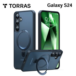 Torras - UPRO Ostand for Galaxy S24 P[X  Black ϏՌ ی ČRMILKi OX^h