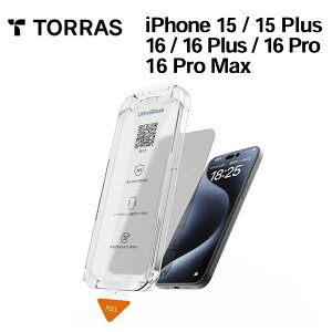 Torras UltraGlass Privacy Screen Protector for iPhone15 15Plus 16 16Plus 16Pro 16ProMax ϏՌ ی ʕیKX tی Ռ